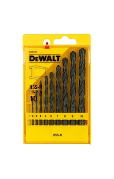 Dewalt Dt5911-qz 10 Parça Hss-r Metal Uç Seti Dewalt Dt5911-qz 10 Parça Hss-r Metal Uç Seti