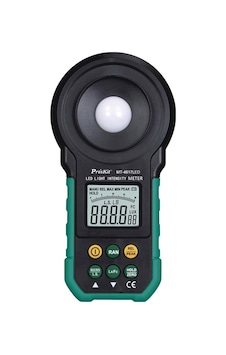 Ten,proskit Mt-4617led Dijital Lüksmetre Işık Şiddeti Ölçer 200000 Lux Profesyonel Lux Meter