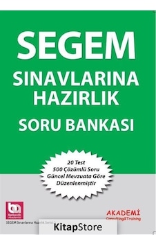 Segem Sınavlarına Hazırlık Soru Bankası / Kolektif Segem Sınavlarına Hazırlık Soru Bankası / Kolektif
