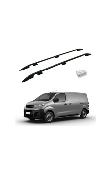 Turtle Peugeot Expert Mk3 2017-2025 / Orta Şasi Tavan Çıtası Crown Siyah