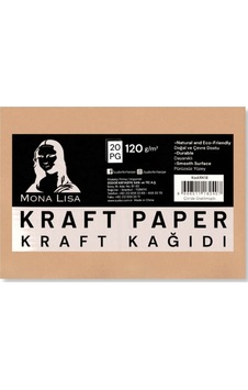 Mona Lisa Kraft Kağıdı 80gr 25x35cm 20li