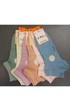 Dündar 8047 Kız Çocuk Pastel Renkli Modal Patik Çorap 12 Adet Çok Renkli Dündar 8047 Kız Çocuk Pastel Renkli Modal Patik Çorap 12 Adet Çok Renkli
