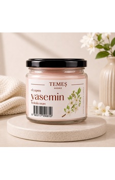 El Yapımı Yasemin Kokulu Mum Koyu Mor El Yapımı Yasemin Kokulu Mum Koyu Mor