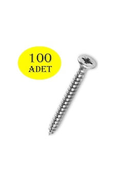 4x25 Sunta Vidası 100 Adetlik Paket Diğer