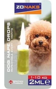 Zonaks 1- 10 KG Köpek Bit Pire Ense Damlası 2 ML