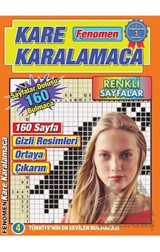 Fenomen Kare Karalamaca 4 Maxi Yayıncılık Ciltli Fenomen Kare Karalamaca 4 Maxi Yayıncılık Ciltli