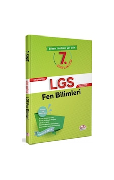 7.Sınıflar İçin LGS Fen Bilimleri- Editör 7.Sınıflar İçin LGS Fen Bilimleri- Editör