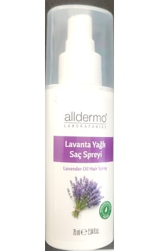 Alldermo Lavanta Yağlı Saç Spreyi 75 ML