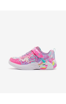 Skechers Unıcorn Dreams Büyük Kız Çocuk Pembe Işıklı Spor Ayakkabı 303063l Pkmt