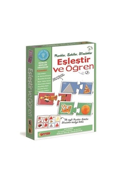 Diytoy Eşleştir Öğren Meslekler-Renkler-Şekiller