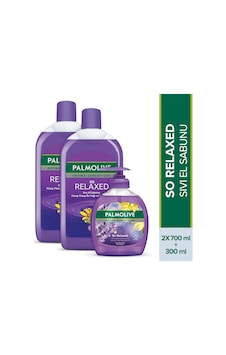 Palmolive Aroma Sensations So Relaxed Sıvı Sabun 2 x 700 ML + 300 ML Palmolive Aroma Sensations So Relaxed Sıvı Sabun 2 x 700 ML + 300 ML