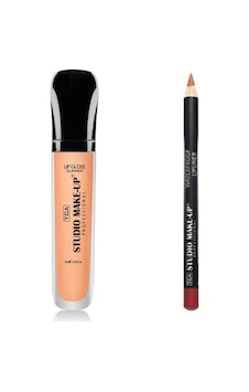 Tca Studio Make Up Fırçalı Ruj ve Dudak Kalemi Seti Lip Liner - Lip Gloss 008-l03 Tca Studio Make Up Fırçalı Ruj ve Dudak Kalemi Seti Lip Liner - Lip Gloss 008-l03