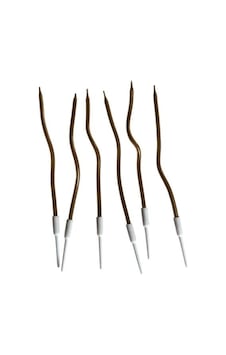 Eğik Pasta Mumu Sarı Renkli 6 Lı 14 Cm Eğik Pasta Mumu Sarı Renkli 6 Lı 14 Cm