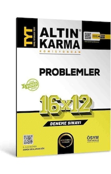 Altın Karma 2024 Tyt Problemler 16x12 Deneme Sınavı Altın Karma 2024 Tyt Problemler 16x12 Deneme Sınavı