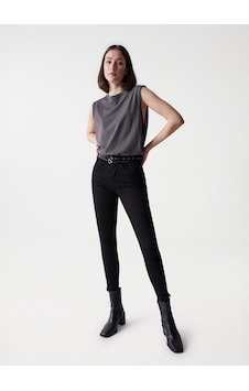 Salsa Jeans Siyah Kadın Yüksek Bel Skinny Fit Denim Pantolon 21001300 Salsa Jeans Siyah Kadın Yüksek Bel Skinny Fit Denim Pantolon 21001300