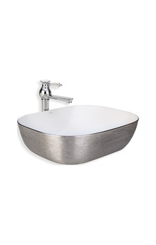 Eva Banyo Lena E-5003G Tezgah Üstü Porselen Lavabo Eva Banyo Lena E-5003G Tezgah Üstü Porselen Lavabo