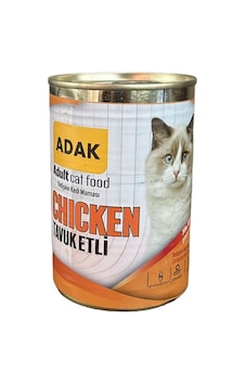 Adak Tavuk Etli Yetişkin Kedi Maması Konservesi 48 x 415 G Adak Tavuk Etli Yetişkin Kedi Maması Konservesi 48 x 415 G