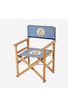 Mavi Ahşap Bahçe Sandalyesi 87x54x48 Cm Mavi Ahşap Bahçe Sandalyesi 87x54x48 Cm