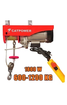 Catpower 7751 Elektrikli Vinç 600-1200 Kg 1800w Catpower 7751 Elektrikli Vinç 600-1200 Kg 1800w