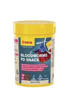 Sera Bloodworms Fd Snack 100 Ml 11 Gr Sera Bloodworms Fd Snack 100 Ml 11 Gr