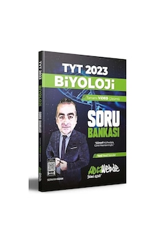 2023 TYT Biyoloji Tamamı Video Çözümlü Soru Bankası - Serkan Ozan - Hoca Webde Yayınları 2023 TYT Biyoloji Tamamı Video Çözümlü Soru Bankası - Serkan Ozan - Hoca Webde Yayınları