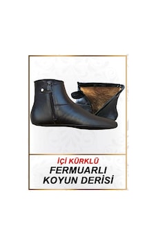 Mest Kışlık Mest Koyun Derisi Fermuarlı Kürklü Mest 37 Numara Mest Kışlık Mest Koyun Derisi Fermuarlı Kürklü Mest 37 Numara