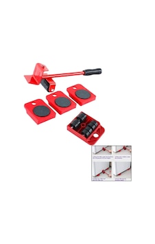Ev Tipi Kaldıraç Eşya Mobilya Taşıma Aparatı 5pcs Taşıma Kapasite:150kg Ev Tipi Kaldıraç Eşya Mobilya Taşıma Aparatı 5pcs Taşıma Kapasite:150kg
