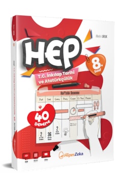2027 8. Sınıf Haftalık Hep T.c. İnkılap Tarihi 40 Deneme|Metin Uruk