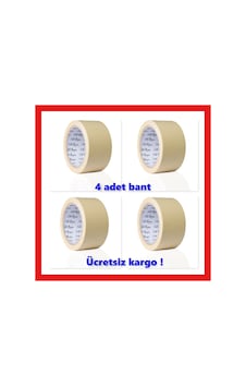 Filli Boya Kağıt Bant Maskeleme Bandı 50 Mm 4 Adet