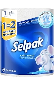 Selpak Havlu Dev Rulo 1 Paket Selpak Havlu Dev Rulo 1 Paket