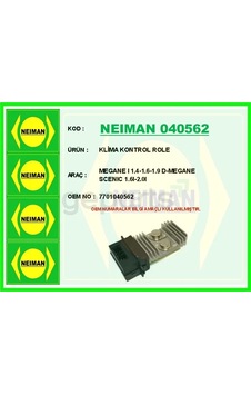 Klima Kontrol Role Megane 1 1.4-1.6-1.9 D - Megane Scenic 1.6ı-2.0ı Klima Kontrol Role Megane 1 1.4-1.6-1.9 D - Megane Scenic 1.6ı-2.0ı