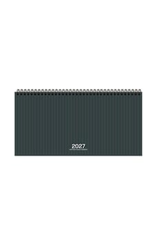 Keskin Color 2027 Haftalık Spiralli Masa Ajandası 16x33,5 Cm Aj-66 Çizgili