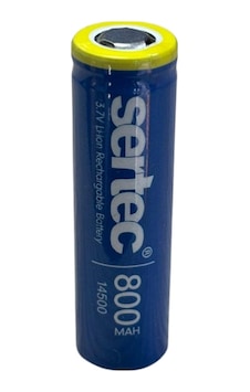 3.7v Li-ion 14500 Aa - 800 Mah 3c Şarjlı Pil