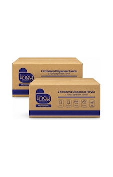 Linay Ultra Soft Z Katlama Dispenser Havlu 2 Katlı 200 Yaprak 24 Paket 2 Koli Linay Ultra Soft Z Katlama Dispenser Havlu 2 Katlı 200 Yaprak 24 Paket 2 Koli