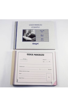 Özkan Otokopili Gider Makbuzu 50x2 Nüsha 14x19 cm 1 adet Özkan Otokopili Gider Makbuzu 50x2 Nüsha 14x19 cm 1 adet