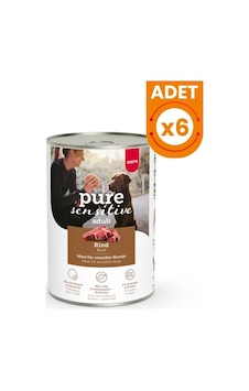 Mera Pure Sensitive Adult Biftekli Yetişkin Köpek Konservesi 6 Adet 400 Gr Mera Pure Sensitive Adult Biftekli Yetişkin Köpek Konservesi 6 Adet 400 Gr