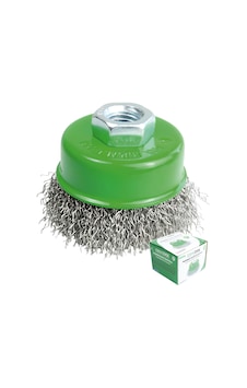 Fixonic Eratool Era10159 75mm Dalgalı Çanak Fırça Paslanmaz Telli