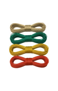 Hubrendy Çer Çelik Çamaşır İpi - Çok Amaçlı İp 20 Metre 479810