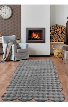 Raschel Carpet Lazer Kesim Açık Gri Yumuşak Bubble Kaymaz Özel Taban Peluş Halı Yolluk Açık Gri Raschel Carpet Lazer Kesim Açık Gri Yumuşak Bubble Kaymaz Özel Taban Peluş Halı Yolluk Açık Gri
