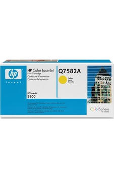 Hp Q7582A Sarı Toner Hp Q7582A Sarı Toner