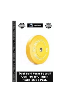 Özel Seri Form Sportif Güç Power Olimpik Plaka 15 Kg Prof. Özel Seri Form Sportif Güç Power Olimpik Plaka 15 Kg Prof.