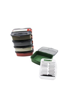 Wenken Ur-3329 Plastik Kapaklı Hazneli Metal Rende 2in1- 24'li Paket Wenken Ur-3329 Plastik Kapaklı Hazneli Metal Rende 2in1- 24'li Paket