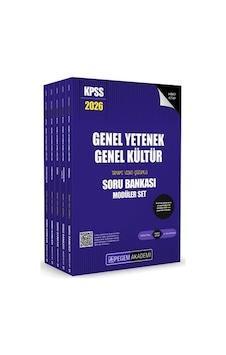 Kpss Lisans Gy Gk Soru Bankası Set - 6 Kitap 2026 Kpss Lisans Gy Gk Soru Bankası Set - 6 Kitap 2026