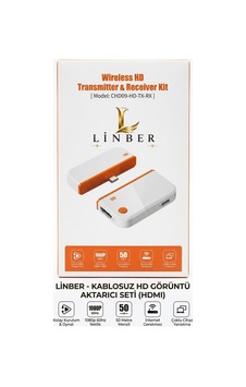 Chd09 1080p 60hz Kablosuz Ekran Yansıtma Adaptörü - Dizüstü Bilgisayar, Tv Ve Projektör İçin Type-c - Hdmı Verici Beyaz