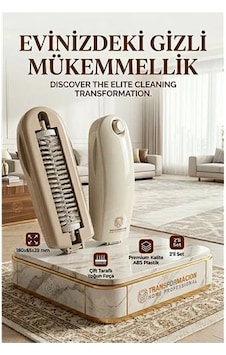 Pratik El Gırgırı Seti 2'li Kırıntı & Tüy Toplayıcı Mini Koltuk Süpürgesi 723091 Çok Renkli