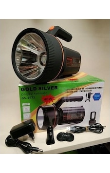 Gold Silver Gs-2671 El Feneri 40w Siyah Gold Silver Gs-2671 El Feneri 40w Siyah