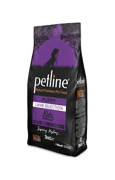 Petline Puppy Kids Lamb Selection Kuzu Etli Yavru Köpek Maması 3 KG