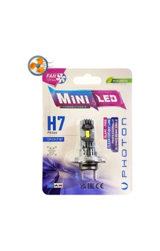 Mini H7 Compact Fanlı Led 12-24v Tekli Blister Mini H7 Compact Fanlı Led 12-24v Tekli Blister