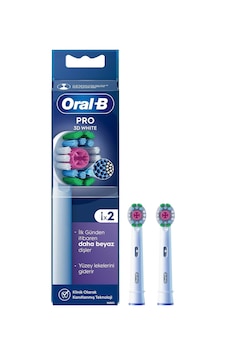 Oral-b Pro 3d White X-filament Şarjlı Diş Fırçası Yedek Başlığı 2 Adet Oral-b Pro 3d White X-filament Şarjlı Diş Fırçası Yedek Başlığı 2 Adet