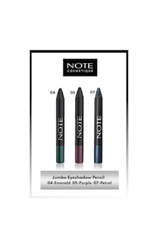 Note Cosmetics Jumbo Kalem Far 3'lü Makyaj Seti - 04 Emerald/05 Purple/07 Petrol Note Cosmetics Jumbo Kalem Far 3'lü Makyaj Seti - 04 Emerald/05 Purple/07 Petrol